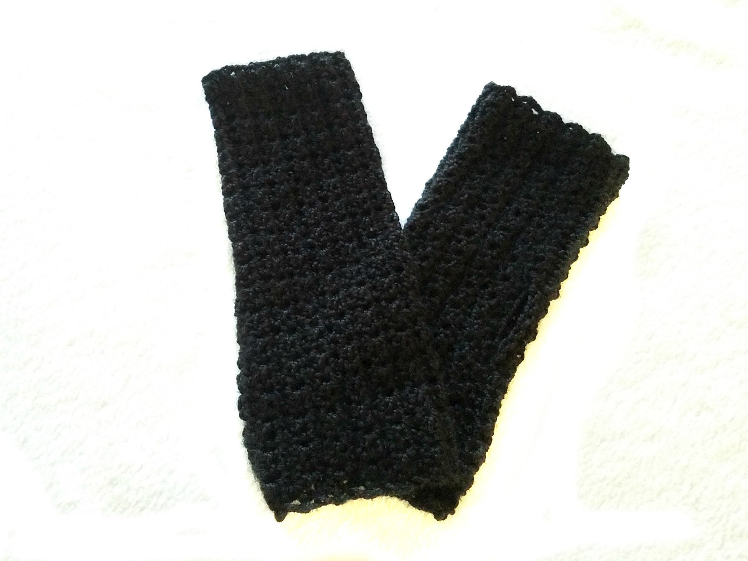 Crochet Fingerless Gloves - Crochet Wrist Warmers