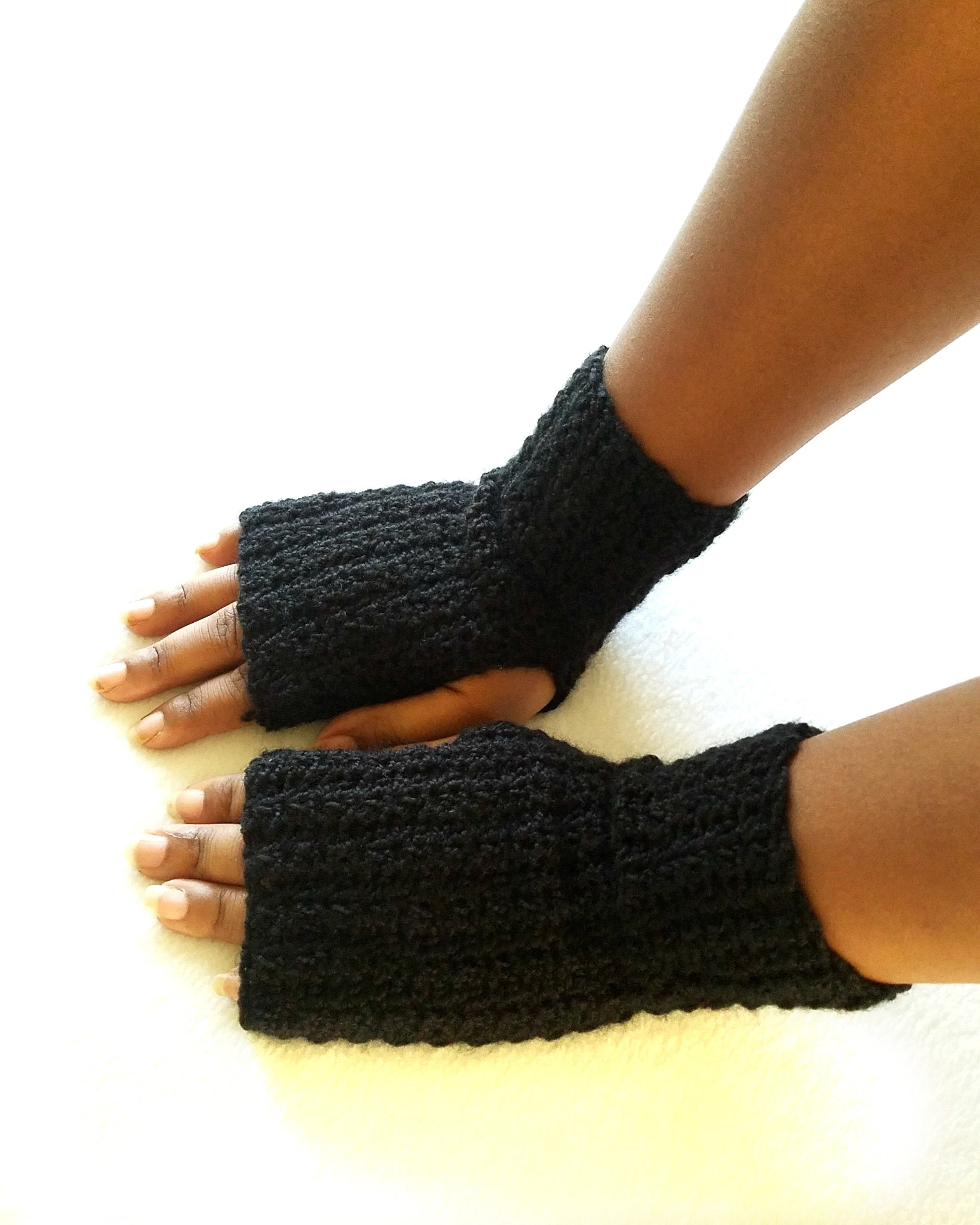 Crochet Fingerless Gloves - Crochet Wrist Warmers