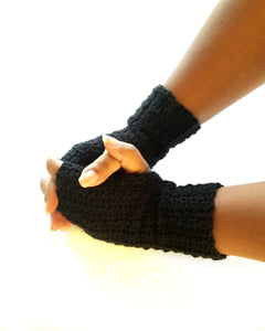 Crochet Fingerless Gloves - Crochet Wrist Warmers