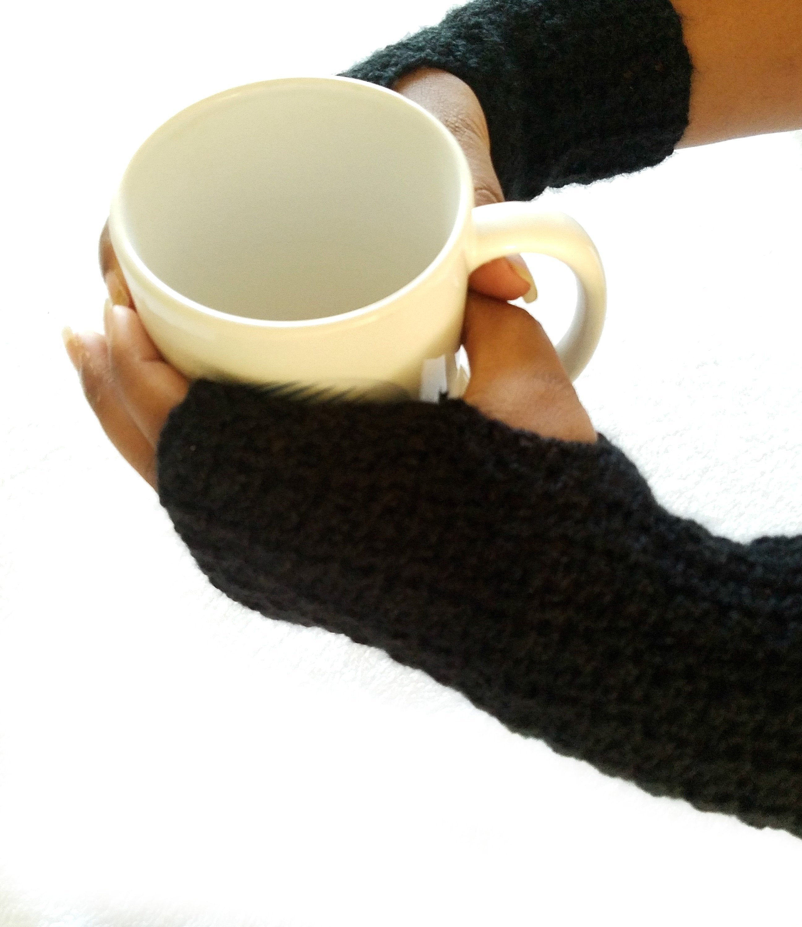 Crochet Fingerless Gloves - Crochet Wrist Warmers