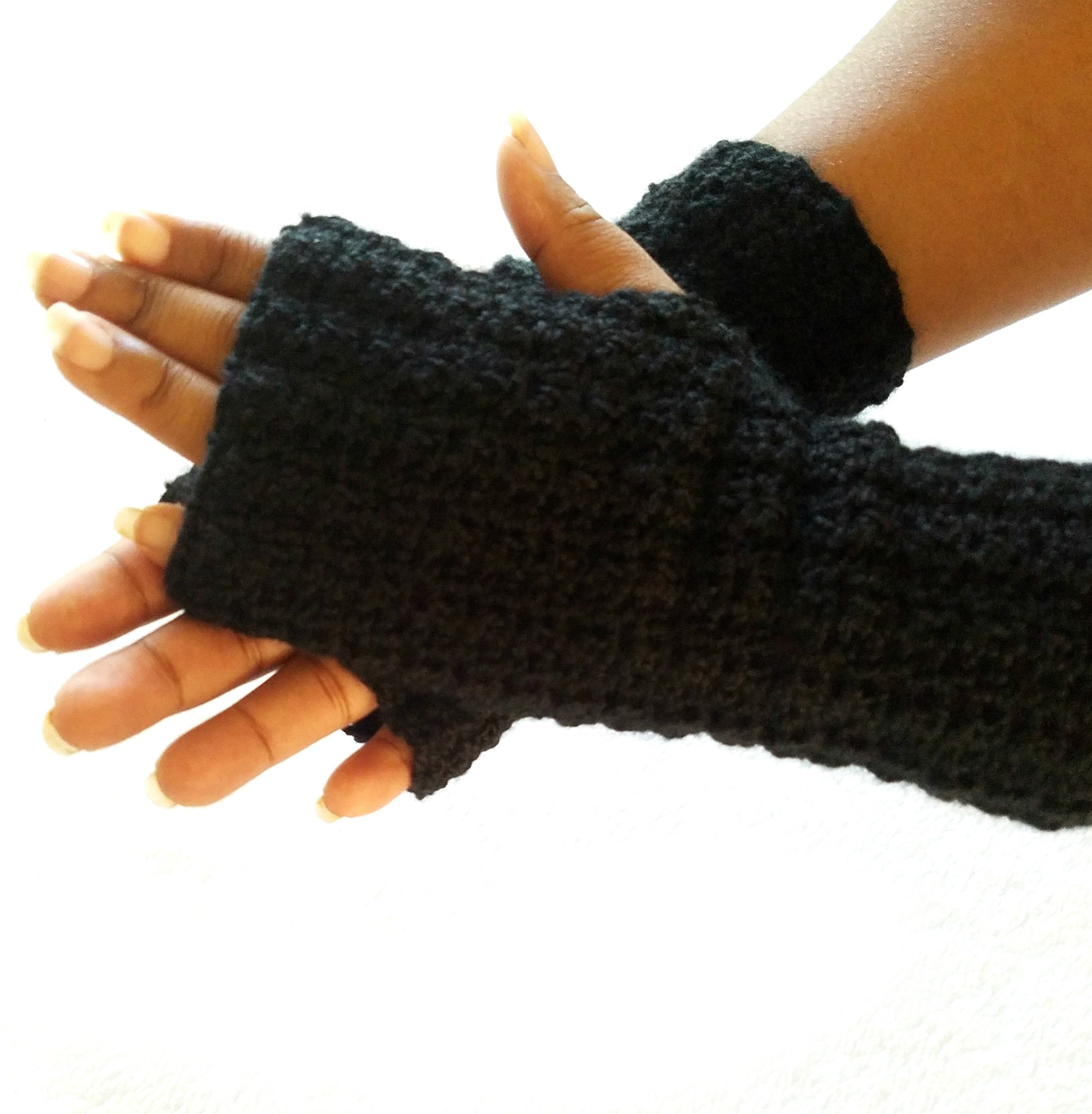 Crochet Fingerless Gloves - Crochet Wrist Warmers