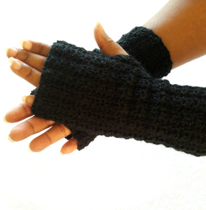 Crochet Fingerless Gloves - Crochet Wrist Warmers
