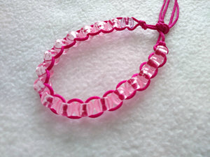Best Friend Bracelet - Best Friend Jewelry - Pony Bead Bracelet - Bracelet for Women - VSCO Bracelet - Macrame Jewelry - Boho Bracelet