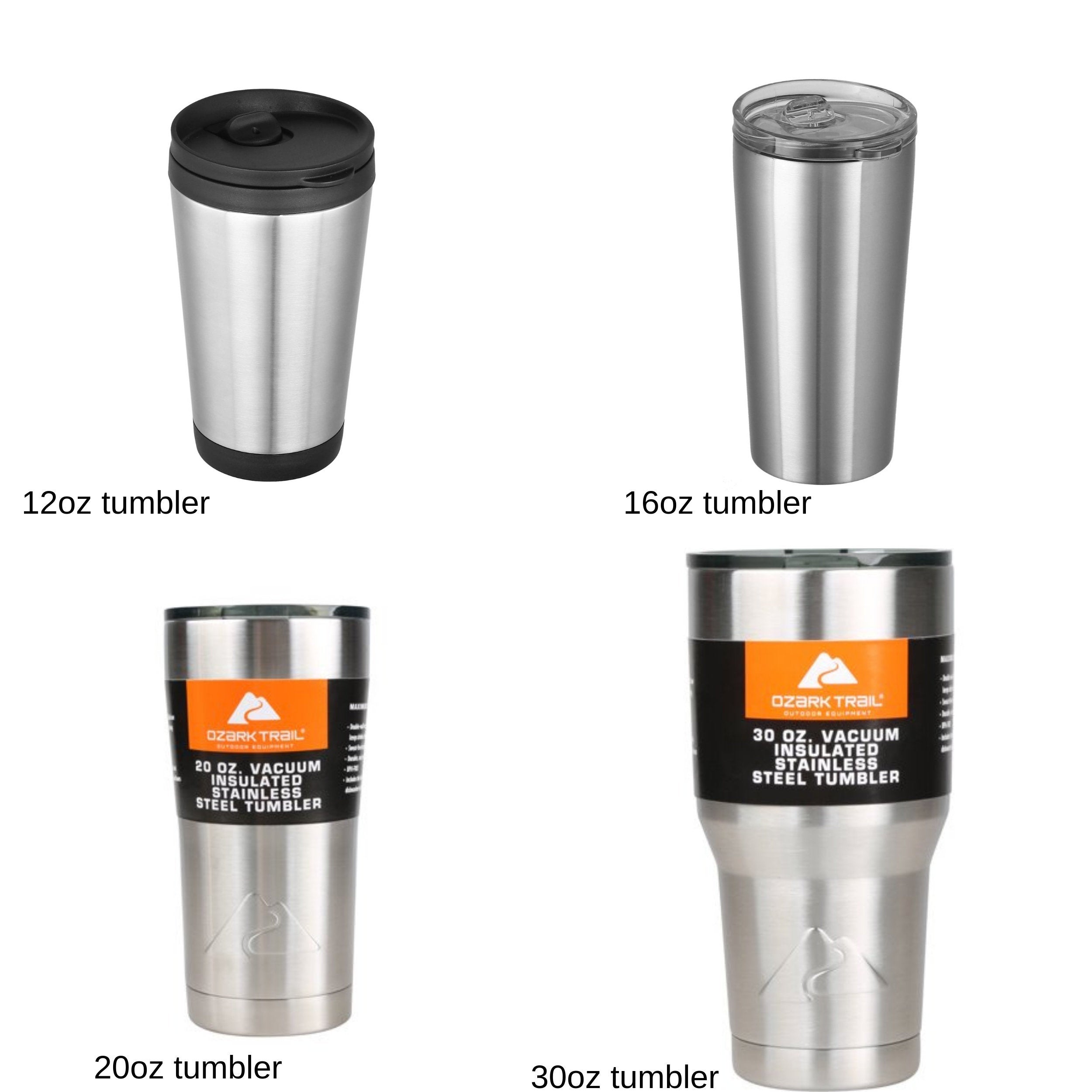 OES Stainless Steel Tumbler - White Glitter Tumbler - Organizational Cup - Order of the Eastern Star Paraphenalia