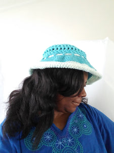 Bucket Hat - Drawstring Spring/Summer Floppy Sun Hat - Gift for Beach Lovers