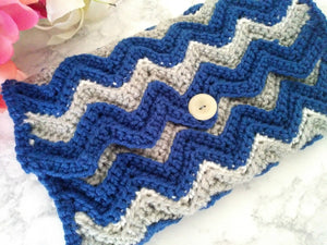 Crochet Bag - Crochet Purse -  Makeup Artist Supply Bag - 50th Birthday Gift for Women - Mothers Day Gifts - Womens Wallet Small