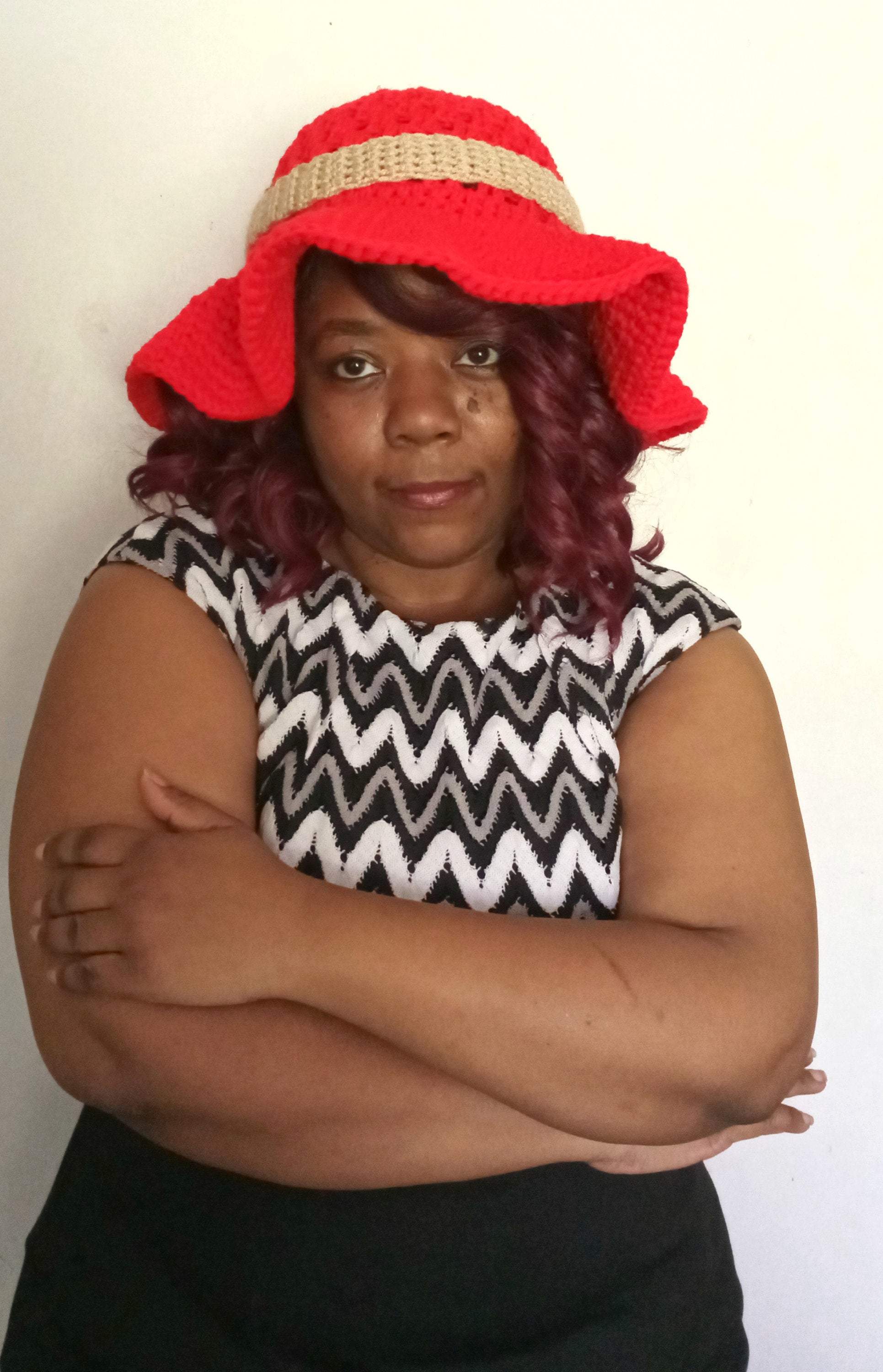 Sun Hat - Crochet Floppy Sun Hat - Wide Brim Spring Hat - Casual Church Hat - Gift for Sun Lover